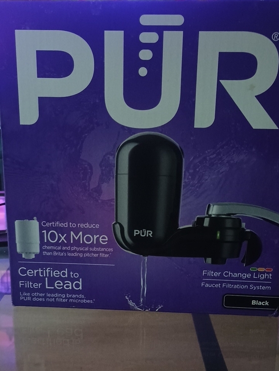 Pur Other - PUR Faucet-Mounted Water Filter in Black